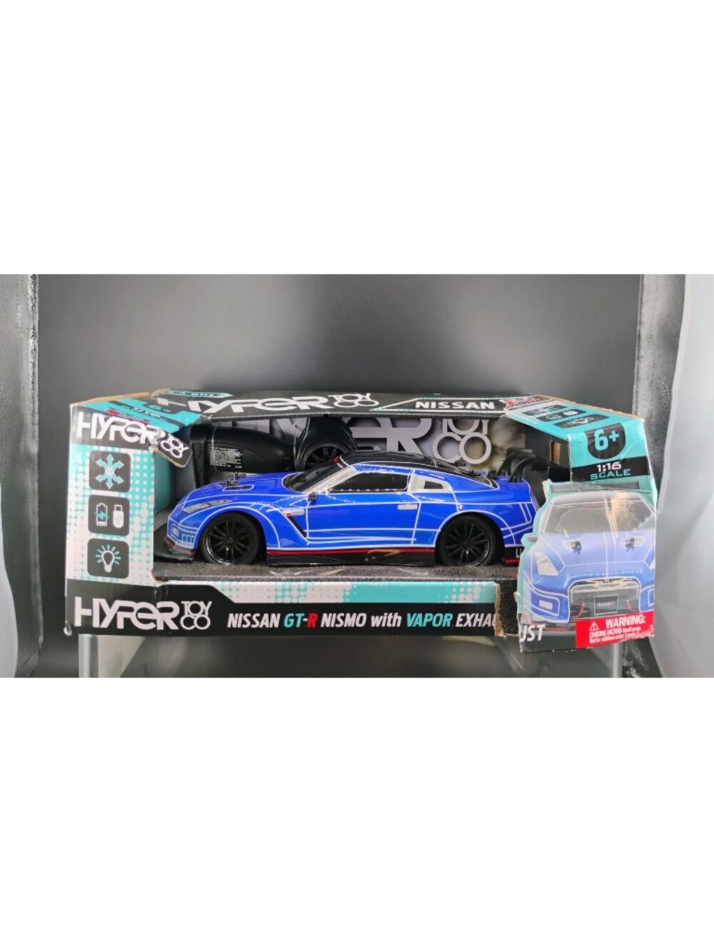 Nissan GT-R Nismo Remote Control Car 1:16 Scale W/Vapor Exhaust